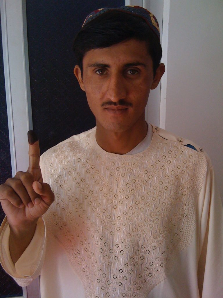 My interpreter shows he's voted.