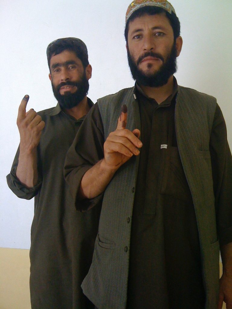 Our cooks show they voted.